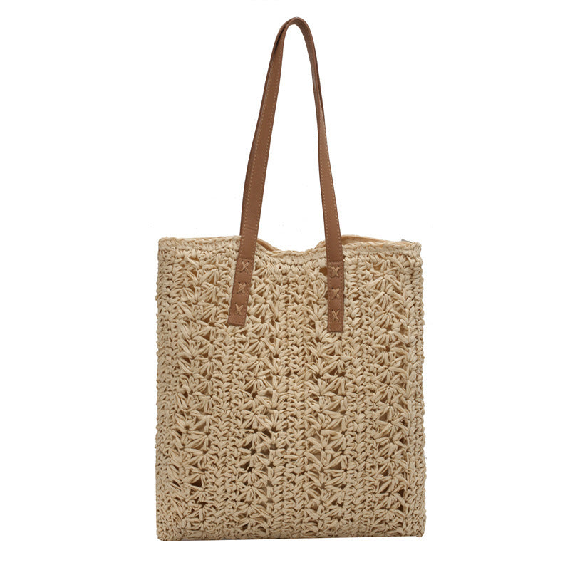 Sarah Express Woven Straw Large Capacity Tote Bag