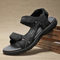 Sarah Express Men's Casual Adjustable Strap Sport Sandals NB 2209 Black