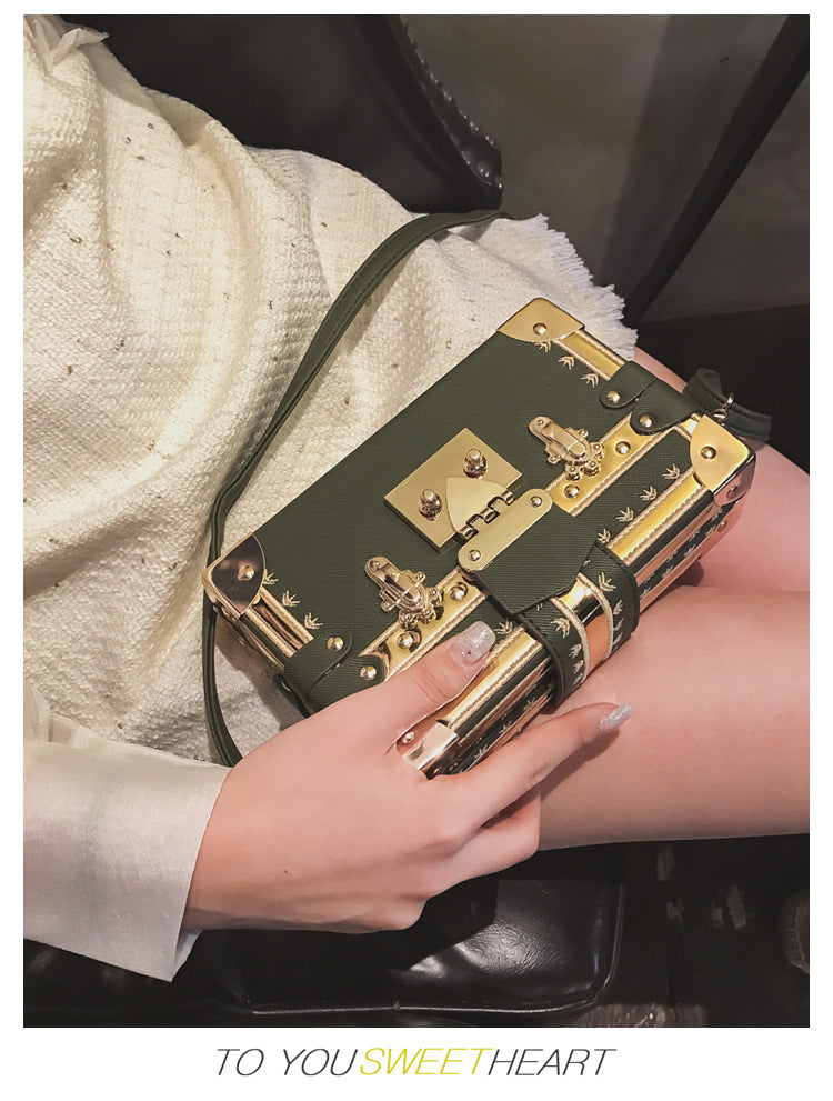 Sarah Express Structured Trunk Crossbody Bag