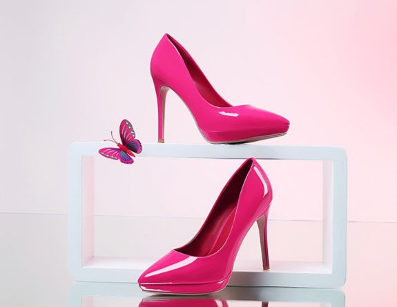 Sarah Express Pointed Toe Stiletto Platform Heels