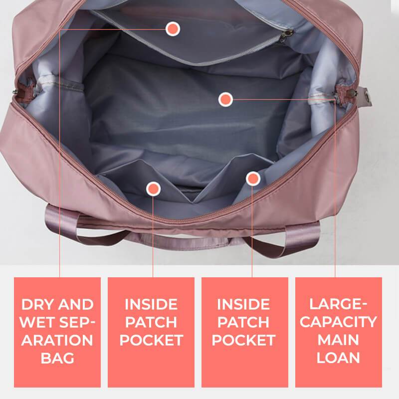 Sarah Express Foldable Large Capacity Travel Weekender Bag
