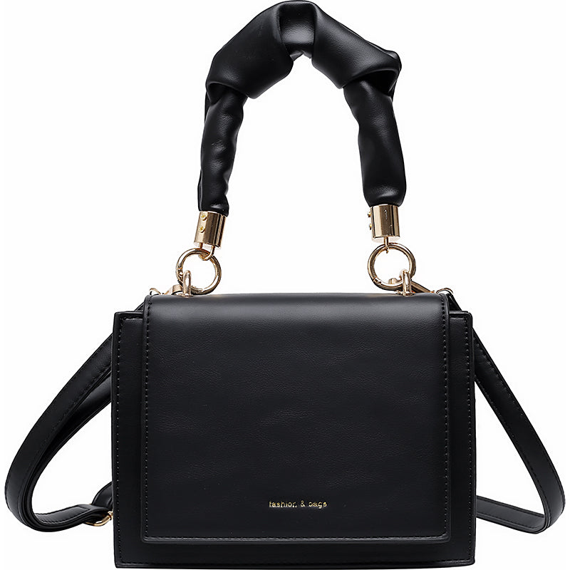 Sarah Express Ruched Handle Structured Messenger Bag