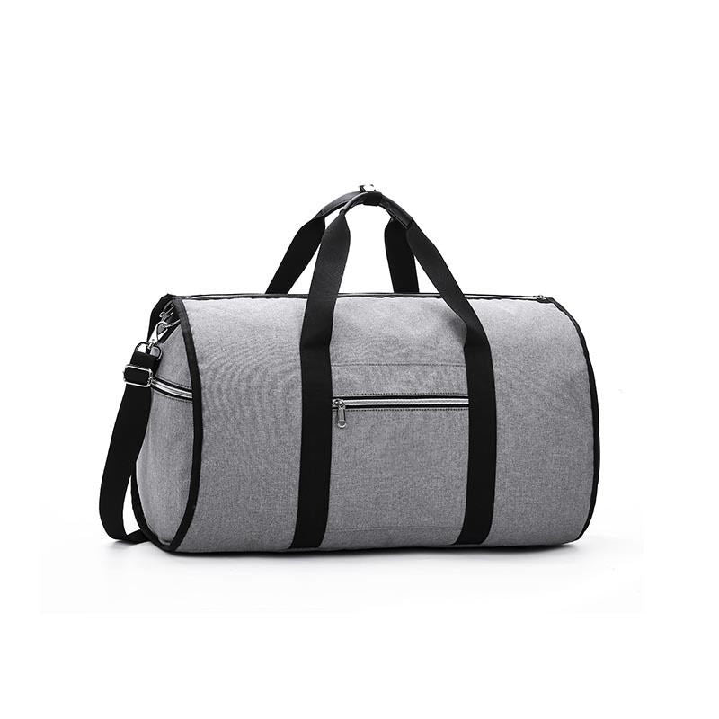 Sarah Express Cylinder Travel Duffel Bag Light grey