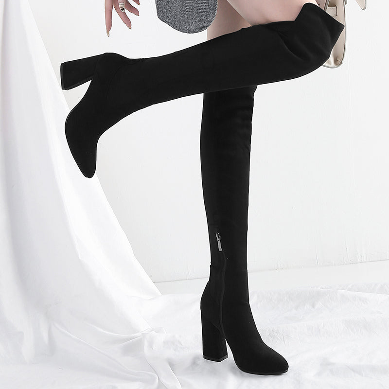 Sarah Express Over The Knee Stretch Boots