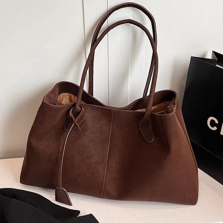 Sarah Express Retro Matte Large Capacity Tote Bag