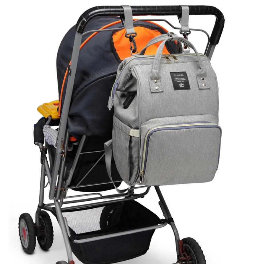 Sarah Express Waterproof Diaper Bag Backpack with USB Port