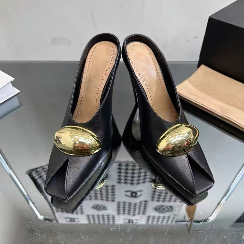 Sarah Express Square Toe Patent Leather High Heel Pumps