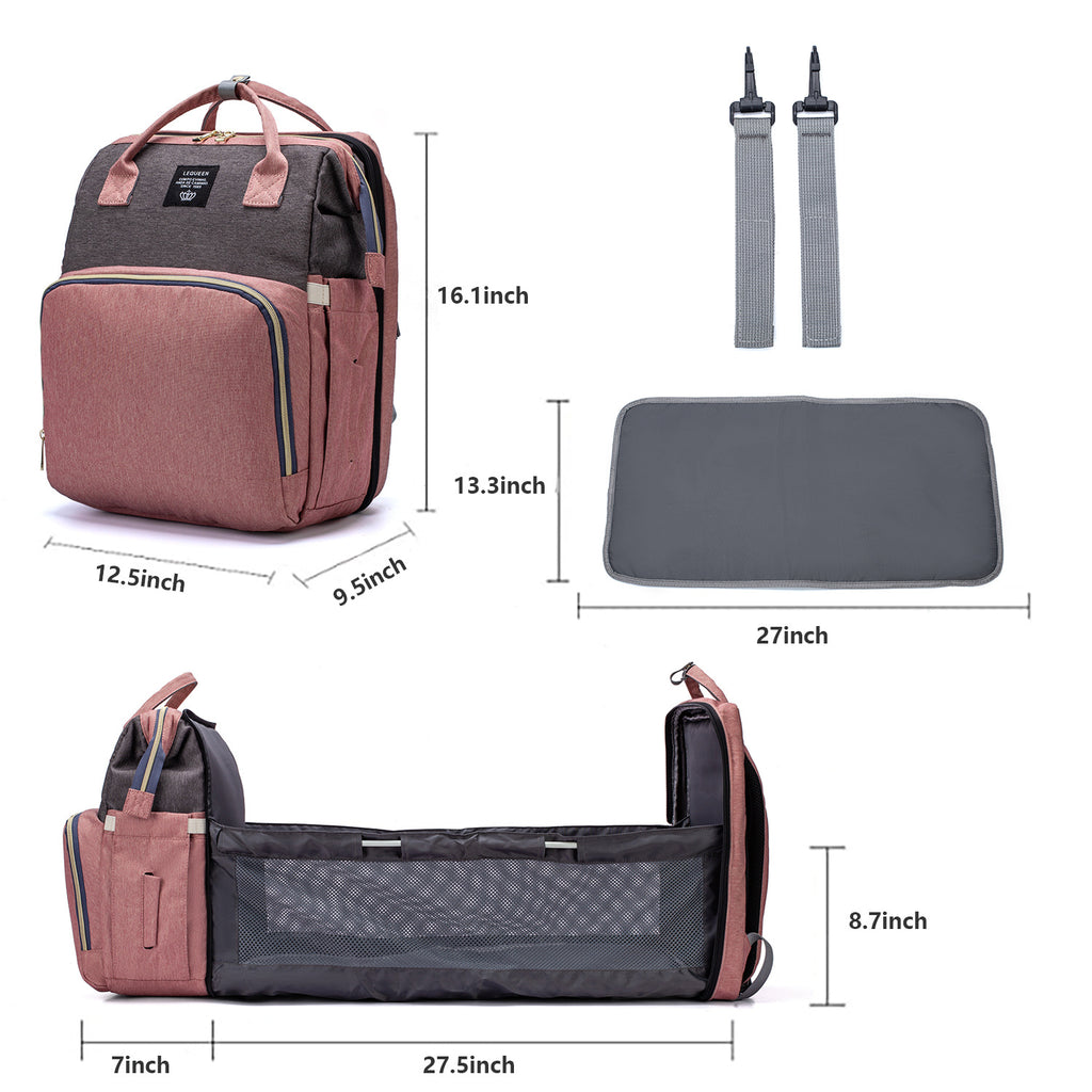 Sarah Express Convertible Baby Travel Backpack Changing Station