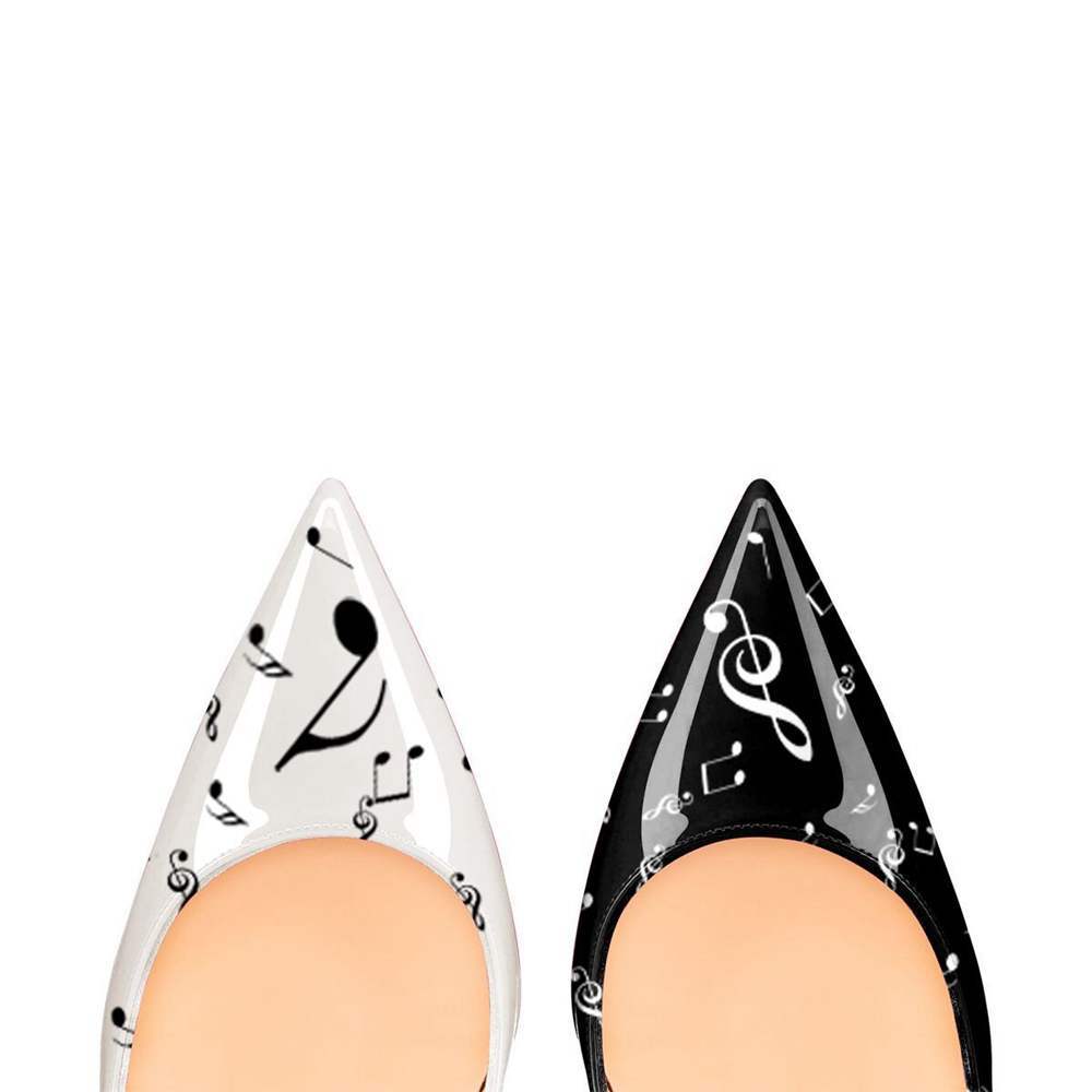 Sarah Express Graffiti Print Stiletto High Heels