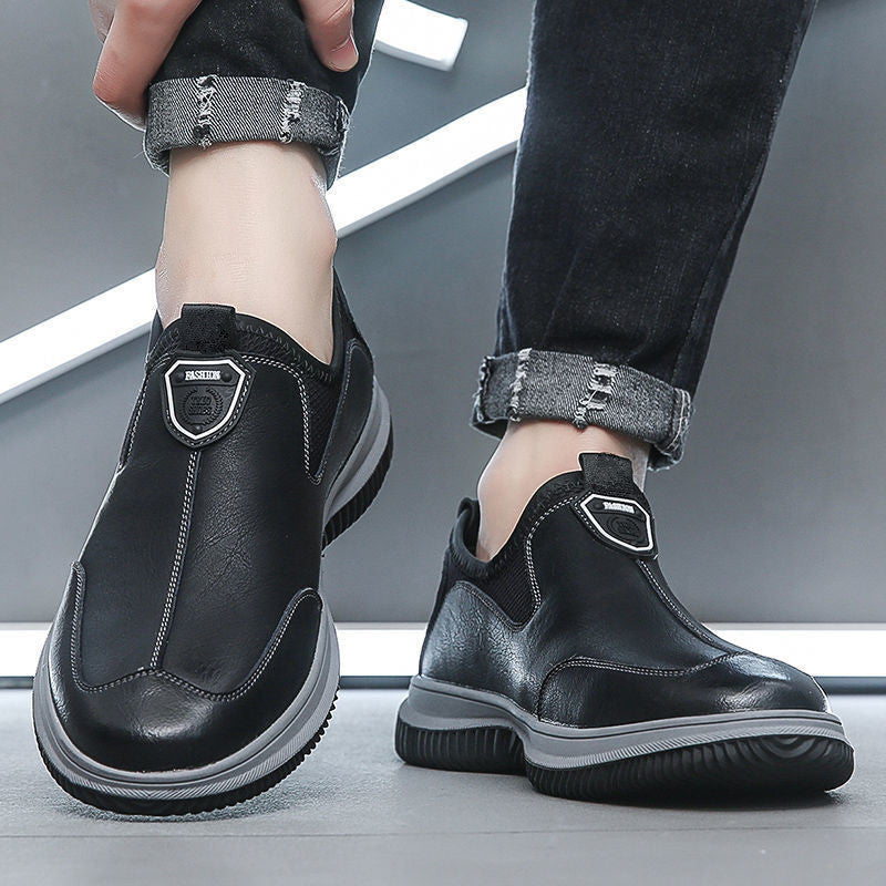 Sarah Express Men's British Style Slip-On Loafers