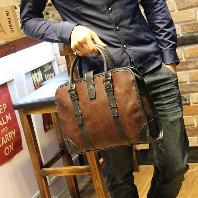 Sarah Express Structured Business Handbag with Shoulder Strap