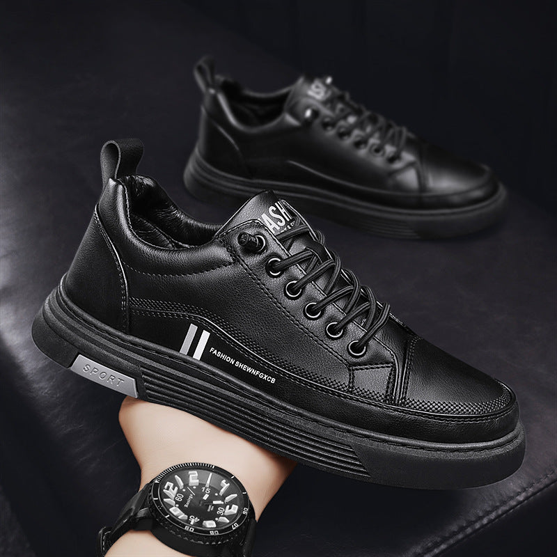 Sarah Express Men's Casual Microfiber Low Top Sneakers