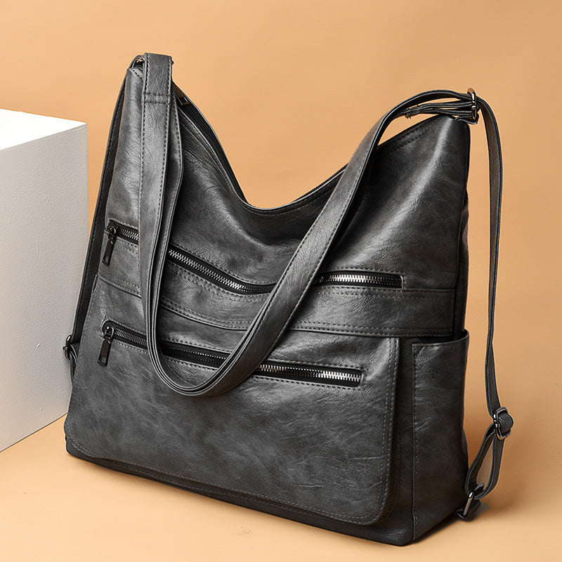 Sarah Express Convertible Zipper Shoulder Bag Backpack