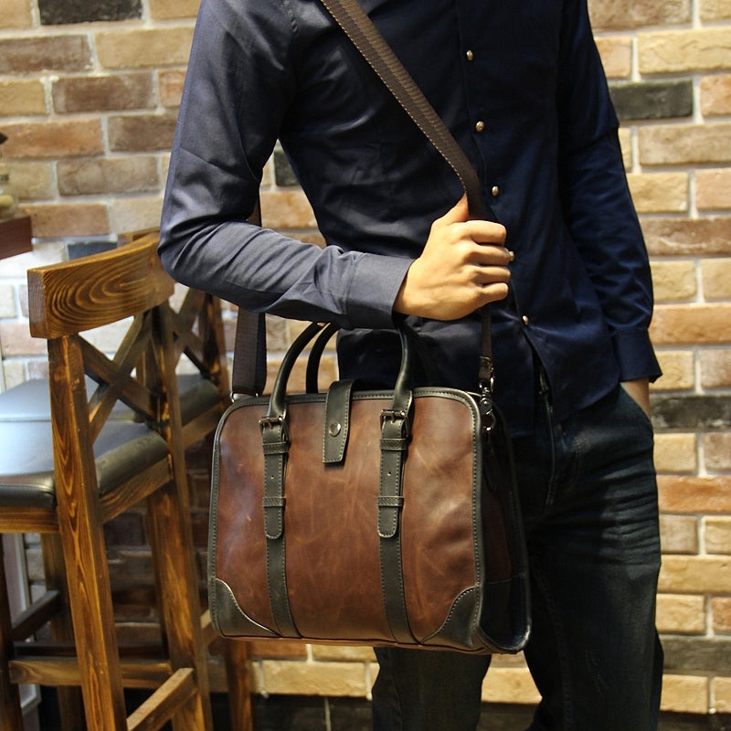 Sarah Express Structured Business Handbag with Shoulder Strap