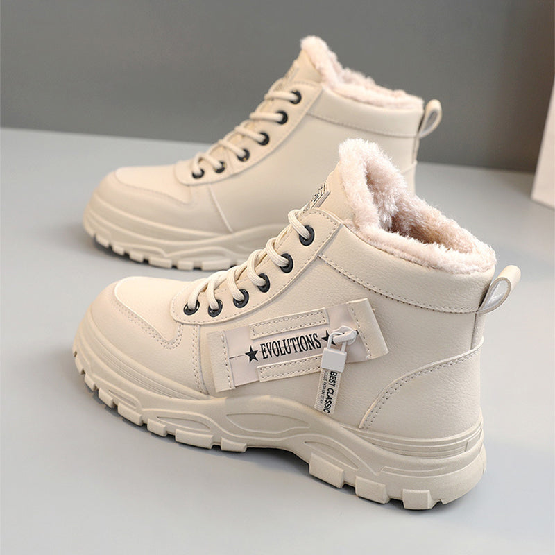 Sarah Express Fleece Lined Lace-Up Winter Boots