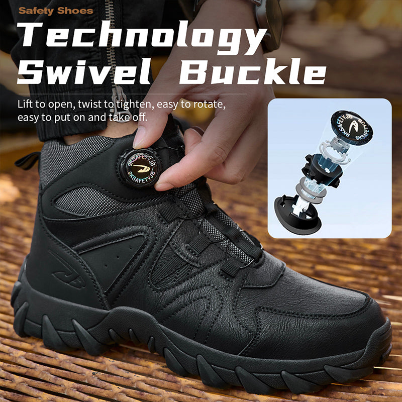 Sarah Express Men's Steel Toe Safety Work Boots