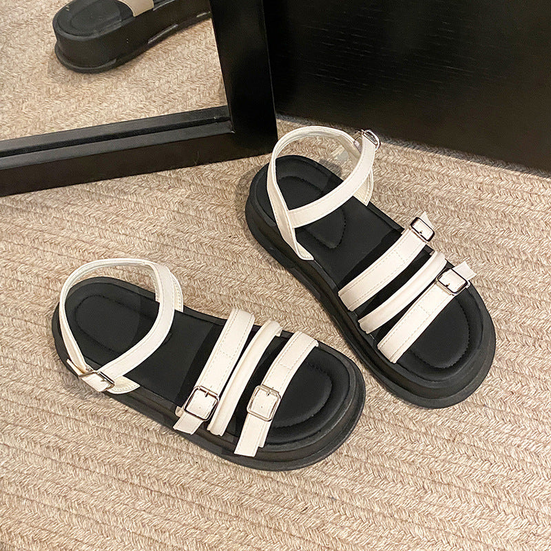 Sarah Express Women's Roman Style Flat Beach Sandals