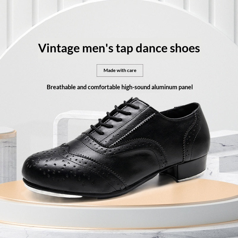 Sarah Express Men's Oxford Tap Dance Shoes