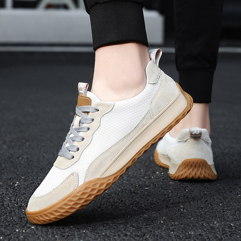 Sarah Express Men's Breathable Casual Lace Up Sneakers