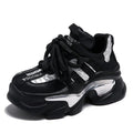 Sarah Express Platform Height Increasing Casual Sneakers Black