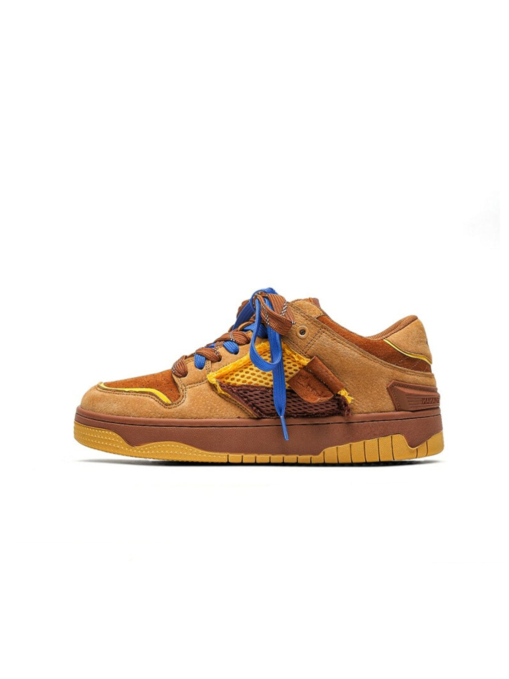 Sarah Express Men's Color Block Niche Bread Sneakers