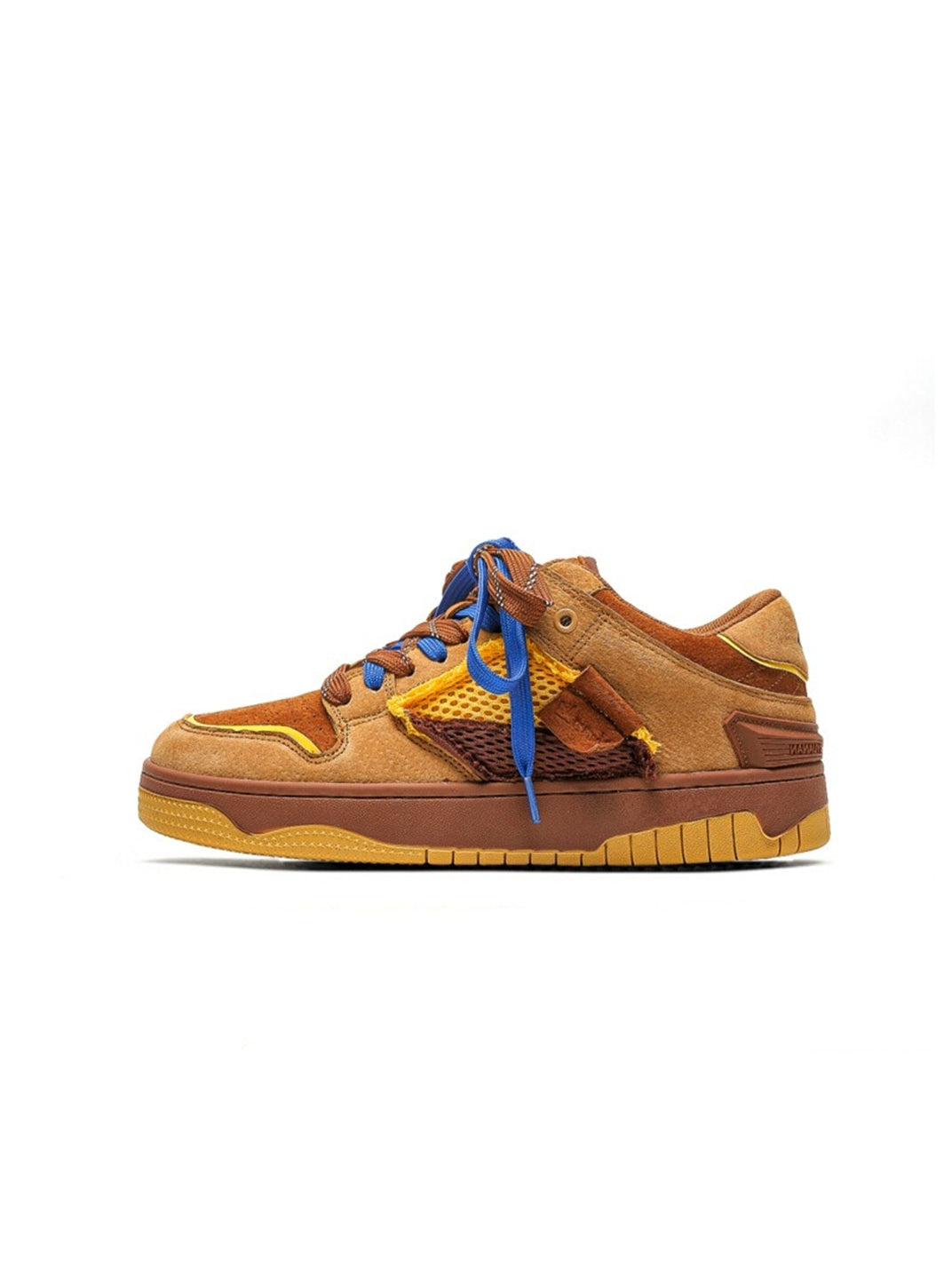 Sarah Express Men's Color Block Niche Bread Sneakers