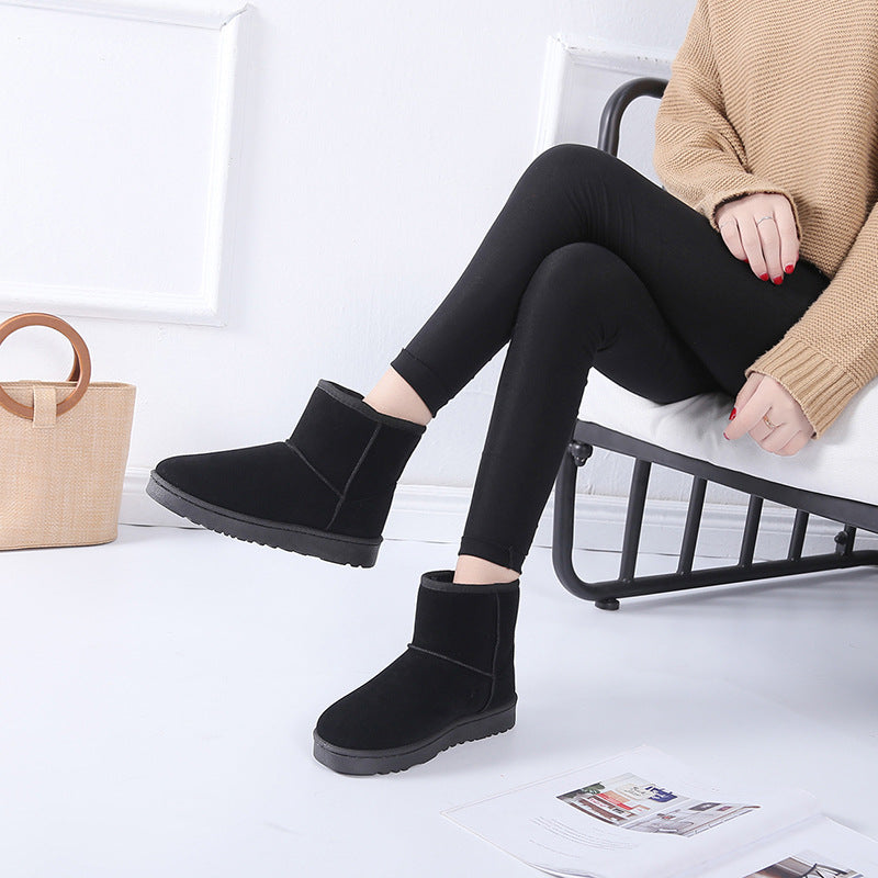 Sarah Express Faux Fur Lined Suede Winter Boots