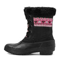 Sarah Express Women's High-Top Winter Hiking Boots Black