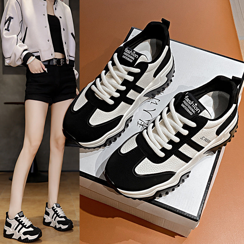 Sarah Express Women's Platform Sneakers with Thick Sole