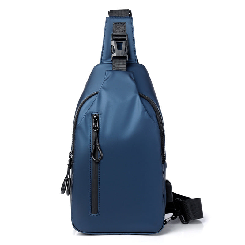 Sarah Express Compact Urban Sling Crossbody Chest Bag Blue