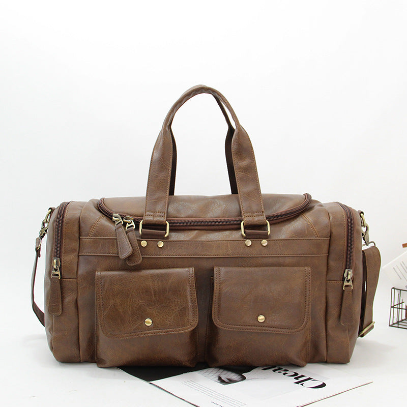 Sarah Express Vintage Large Capacity Duffel Gym Bag