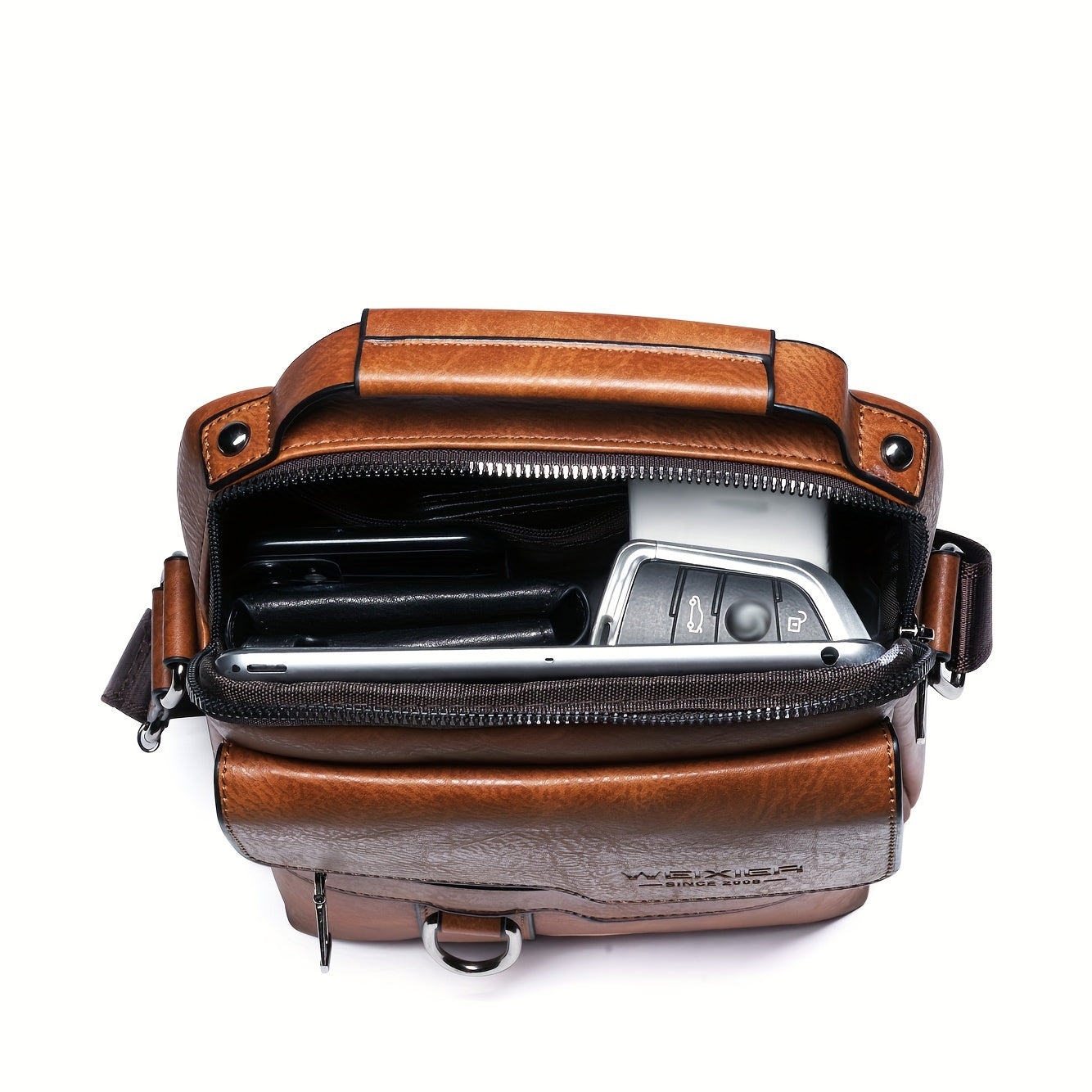 Sarah Express Structured Men's Crossbody Messenger Travel Bag