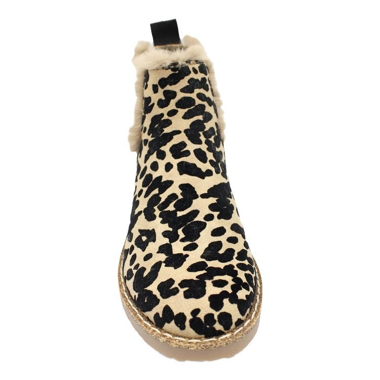 Sarah Express Women's Suede Winter Ankle Boots