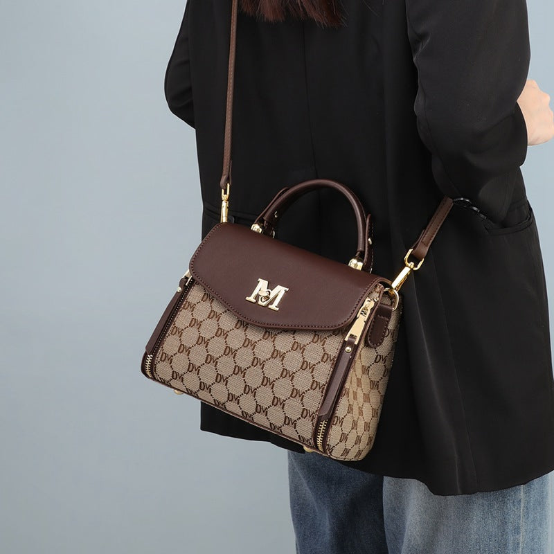 Sarah Express Structured Patterned Crossbody Bag