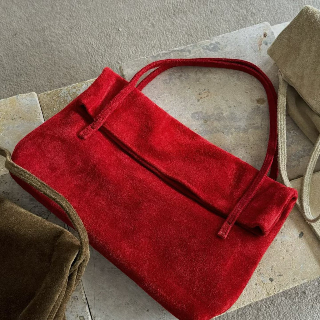 Sarah Express Structured Genuine Leather Shoulder Bag