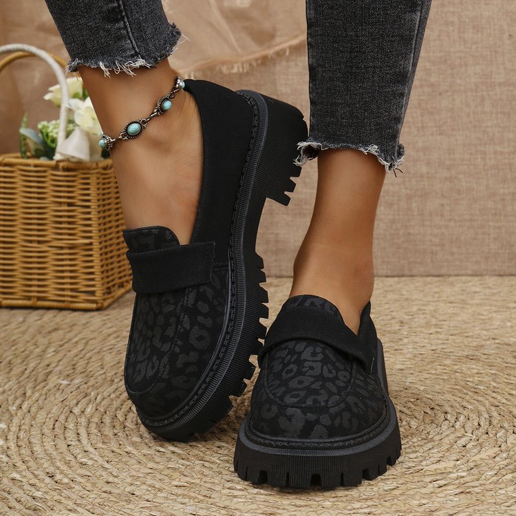Sarah Express British-Inspired Chunky Platform Loafers