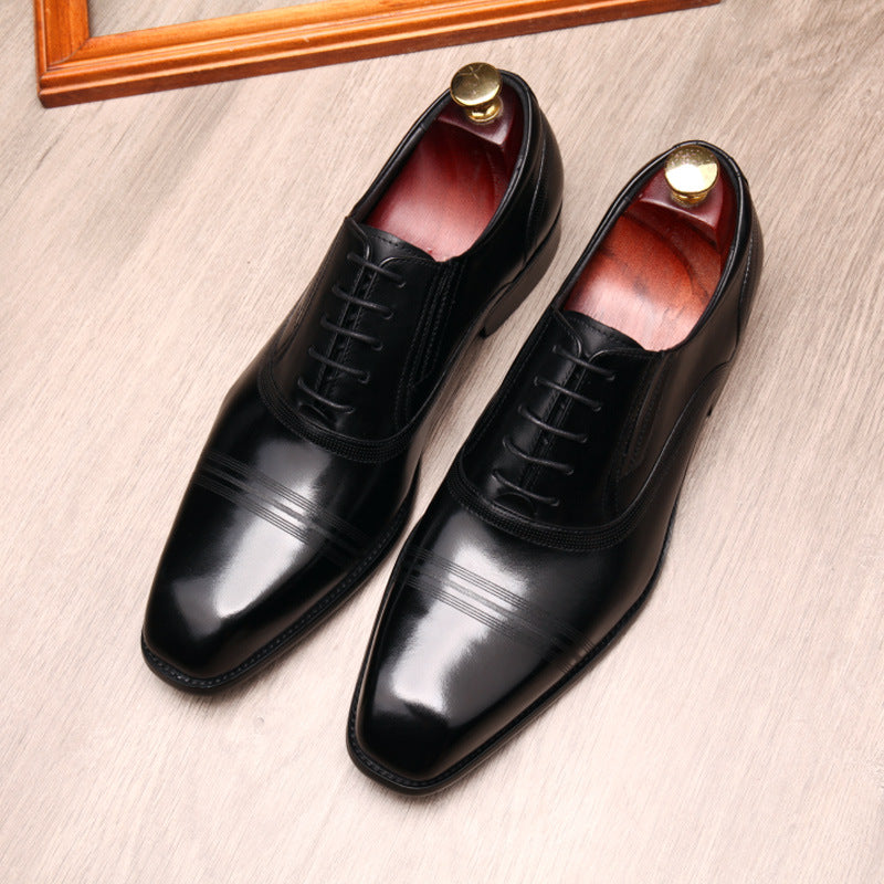 Sarah Express Men's Formal Leather Oxford Shoes