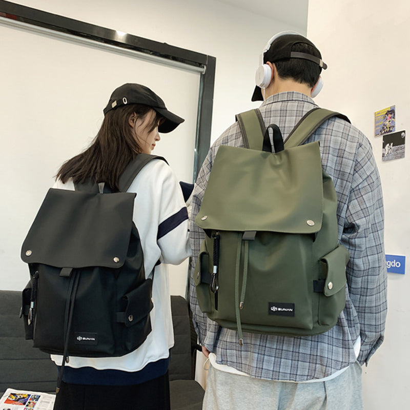 Sarah Express Large Capacity Contrast Color Student Backpack