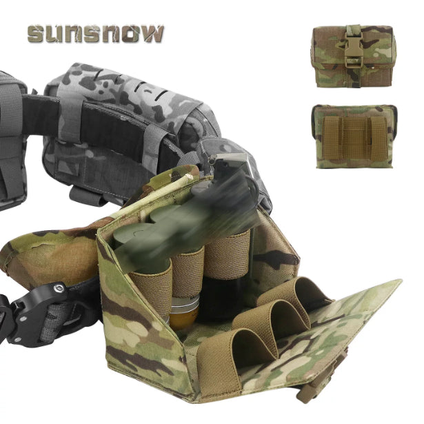 Sarah Express Camouflage Tactical Flash Pack Utility Bag
