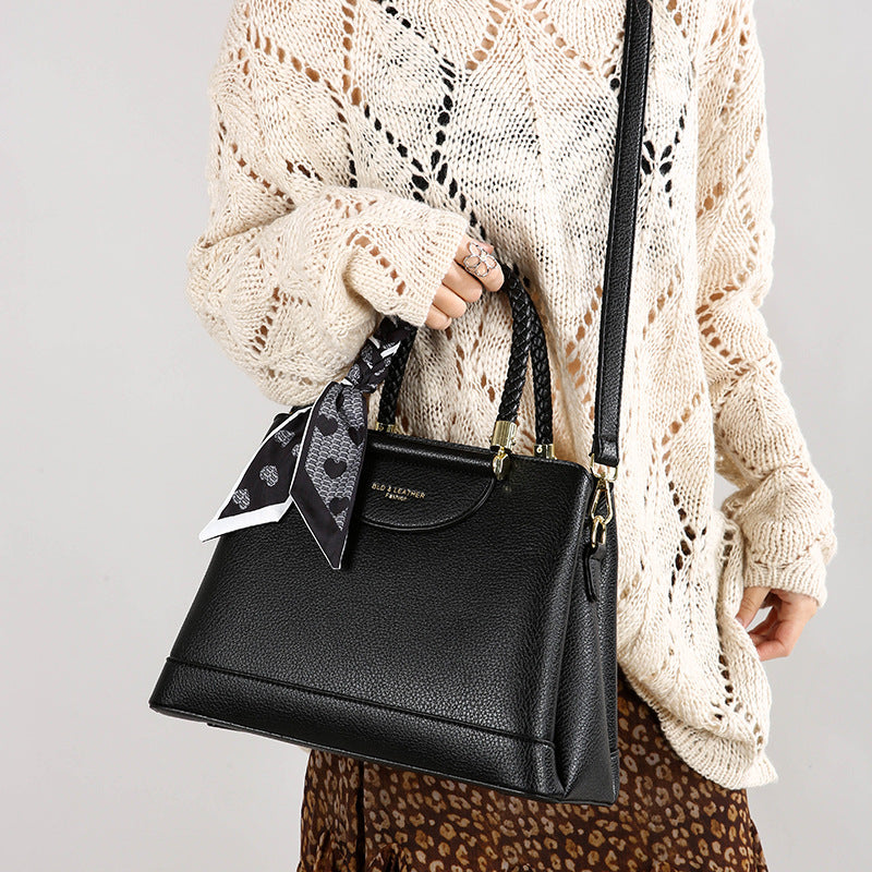 Sarah Express Structured Crossbody Tote with Bow Detail
