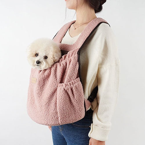 Sarah Express Fluffy Pet Travel Backpack Carrier