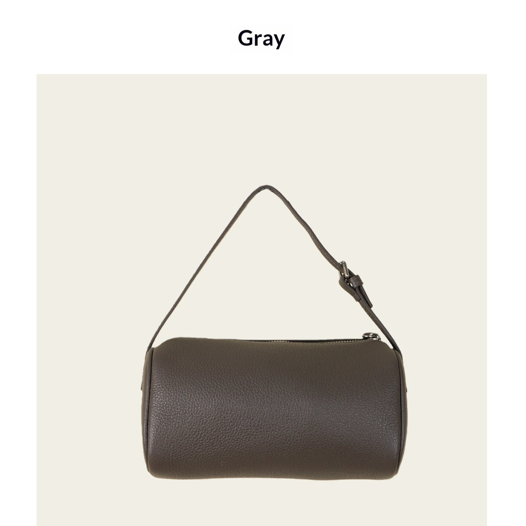 Sarah Express Minimalist Cylindrical Leather Crossbody Bag