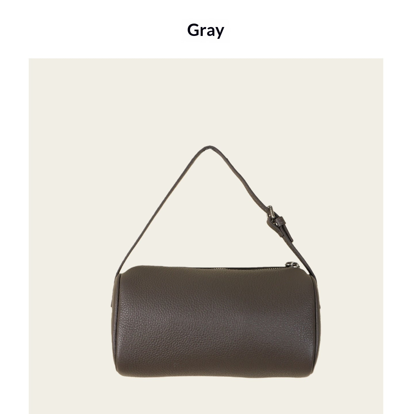 Sarah Express Minimalist Cylindrical Leather Crossbody Bag