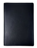 Sarah Express RFID Blocking Leather Passport Holder Case Black