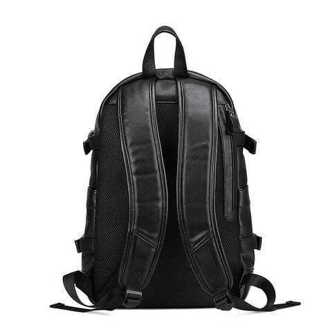 Sarah Express Ergonomic USB Charging Leather Backpack