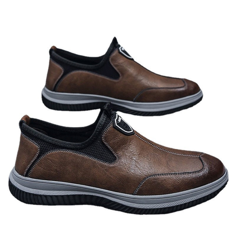Sarah Express Men's British Style Slip-On Loafers