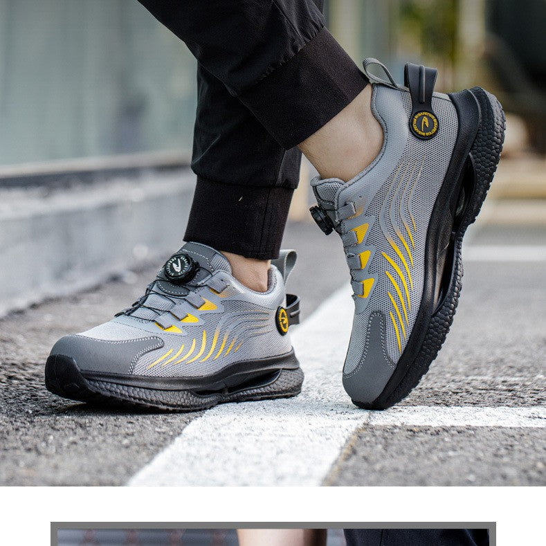 Sarah Express Protective Mesh Sneakers with Dial Closure