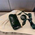 Sarah Express Small Multi-Compartment Crossbody Shoulder Bag Green