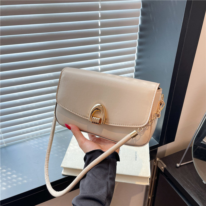 Sarah Express Minimalist PU Leather Crossbody Shoulder Bag