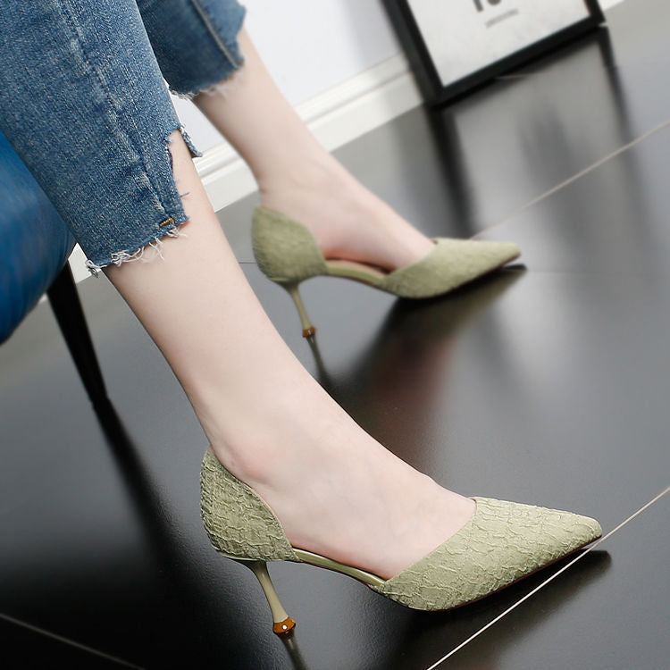 Sarah Express Pointed Toe Stiletto Heels